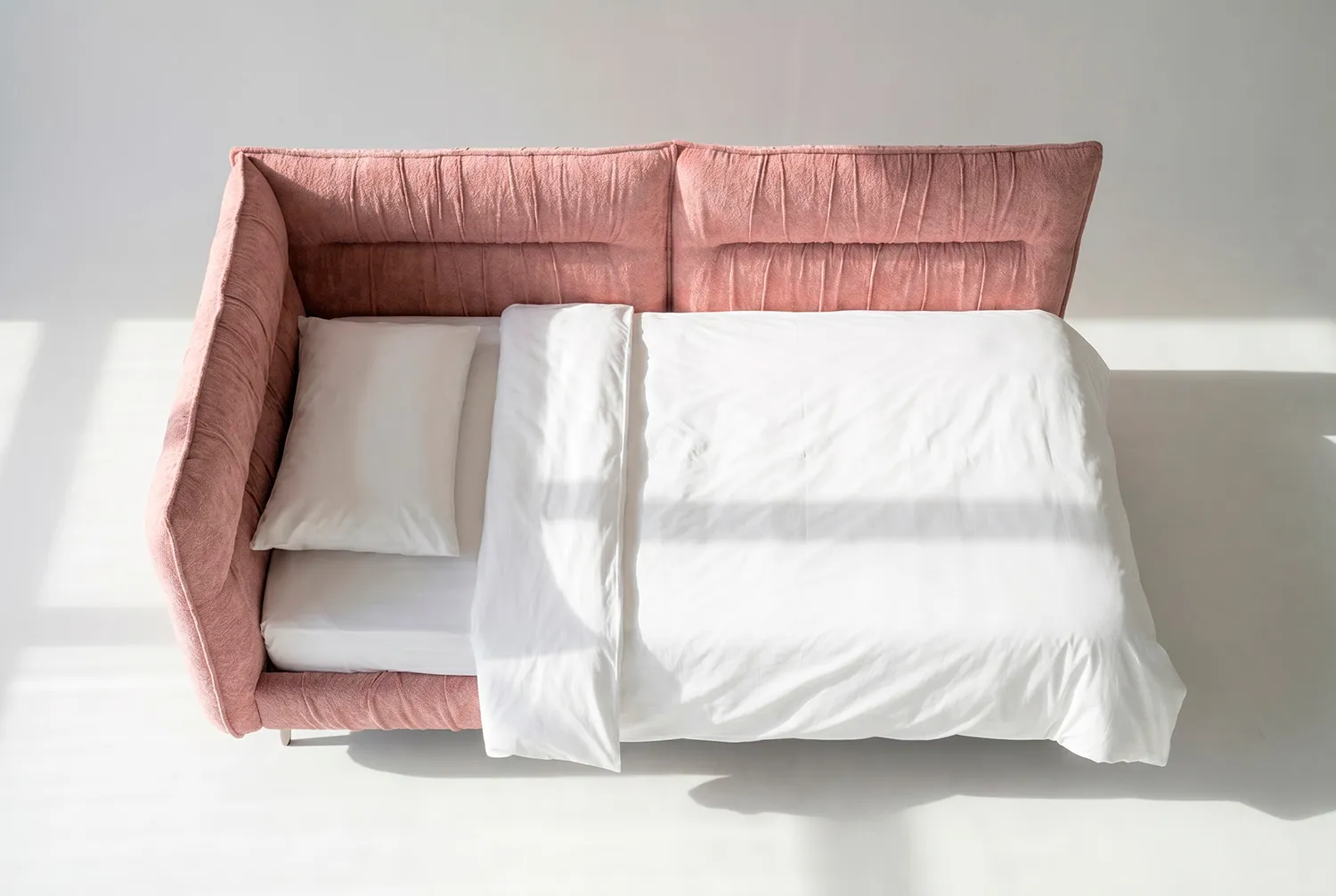 Детская мягкая кровать ЭЛЛА для подростка — вид сверху